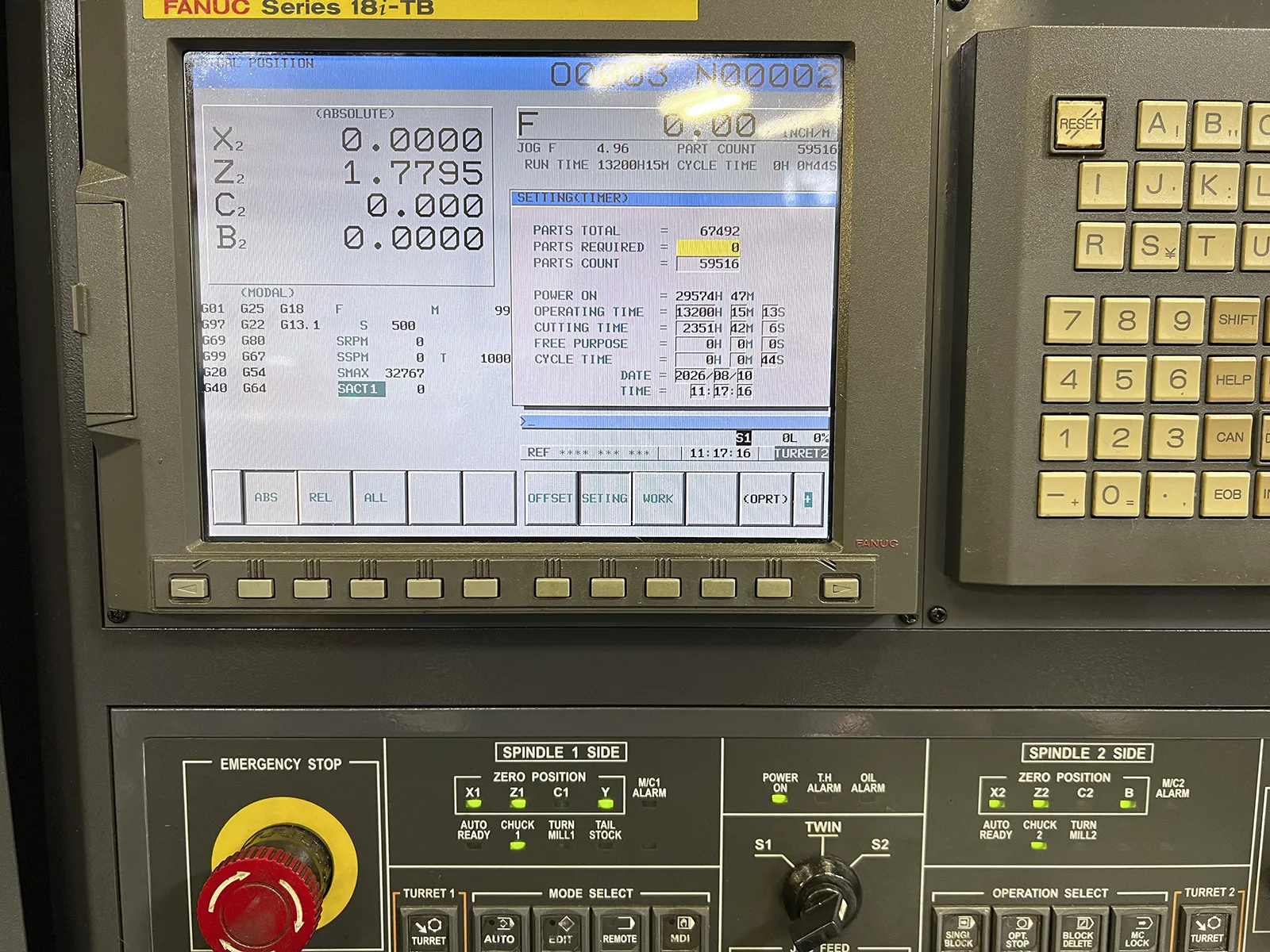 Hwacheon T2‑2T YSMC_3773025