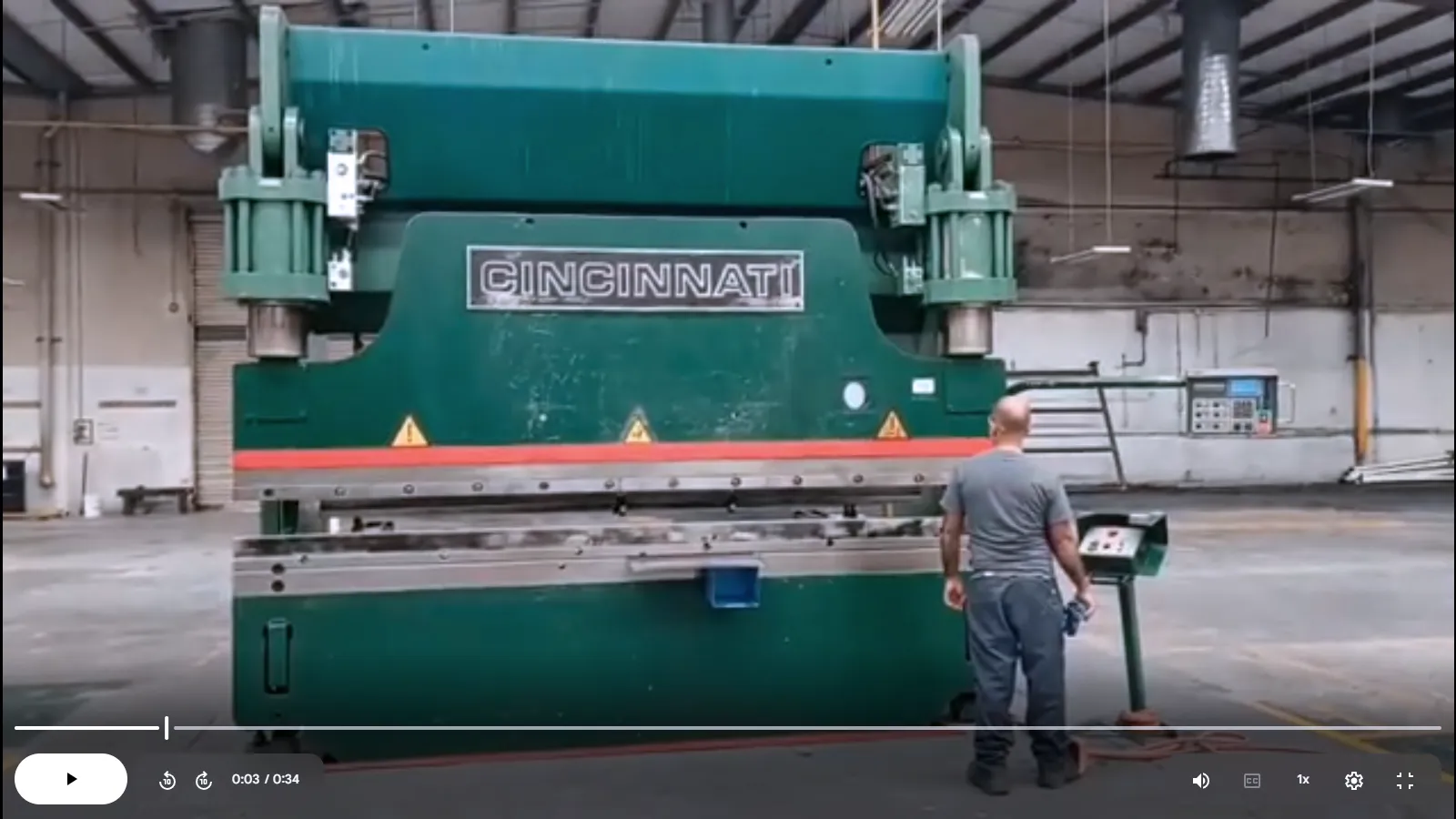 Cincinnati 350 CBII x 10 FT Press Brake_3777605