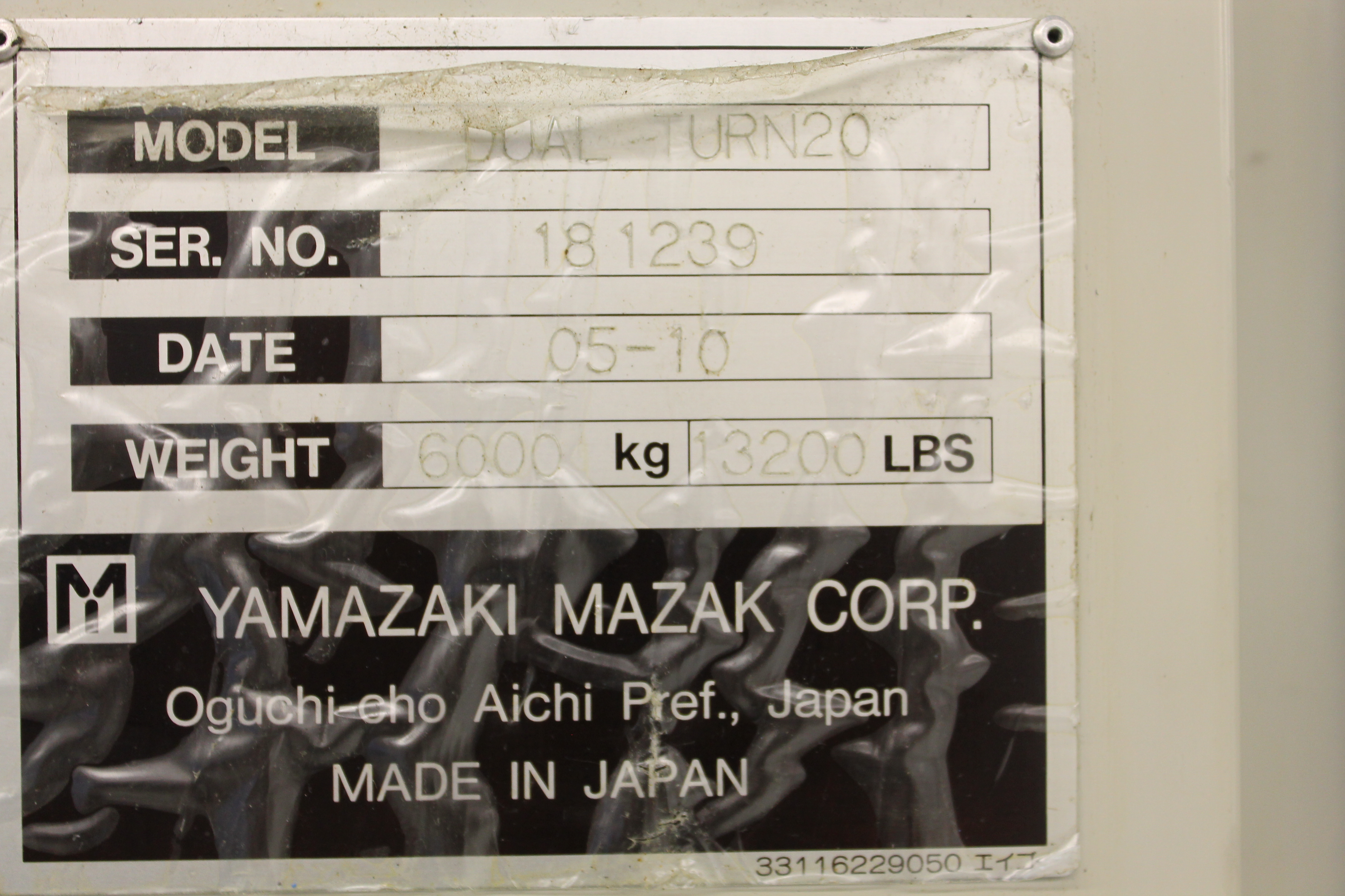Mazak Dual Turn 20 2005 1