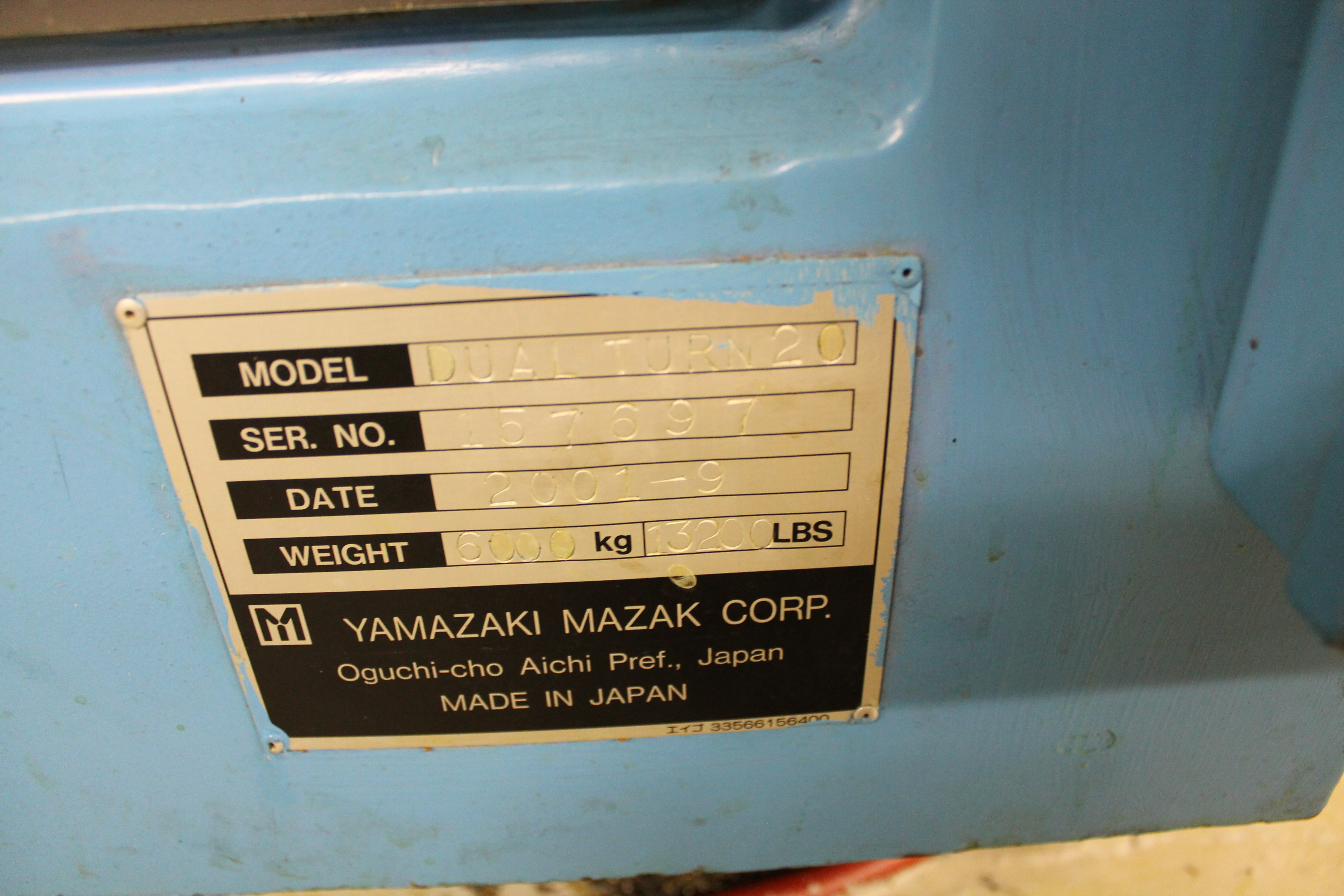 Mazak Dual Turn 20 2001 1