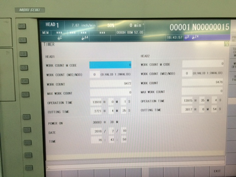Mori Seiki NT1000/SZM 2010 1