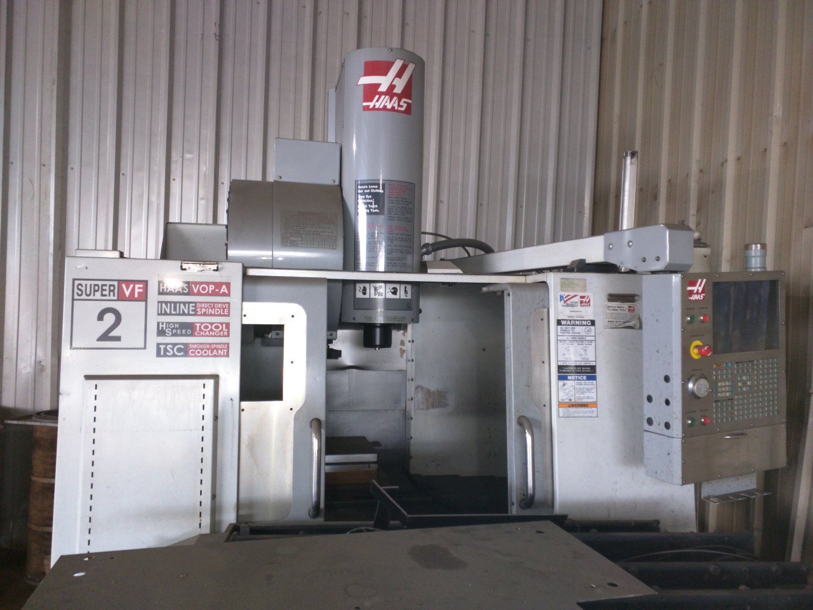 Haas VF-2 SS 2006 1
