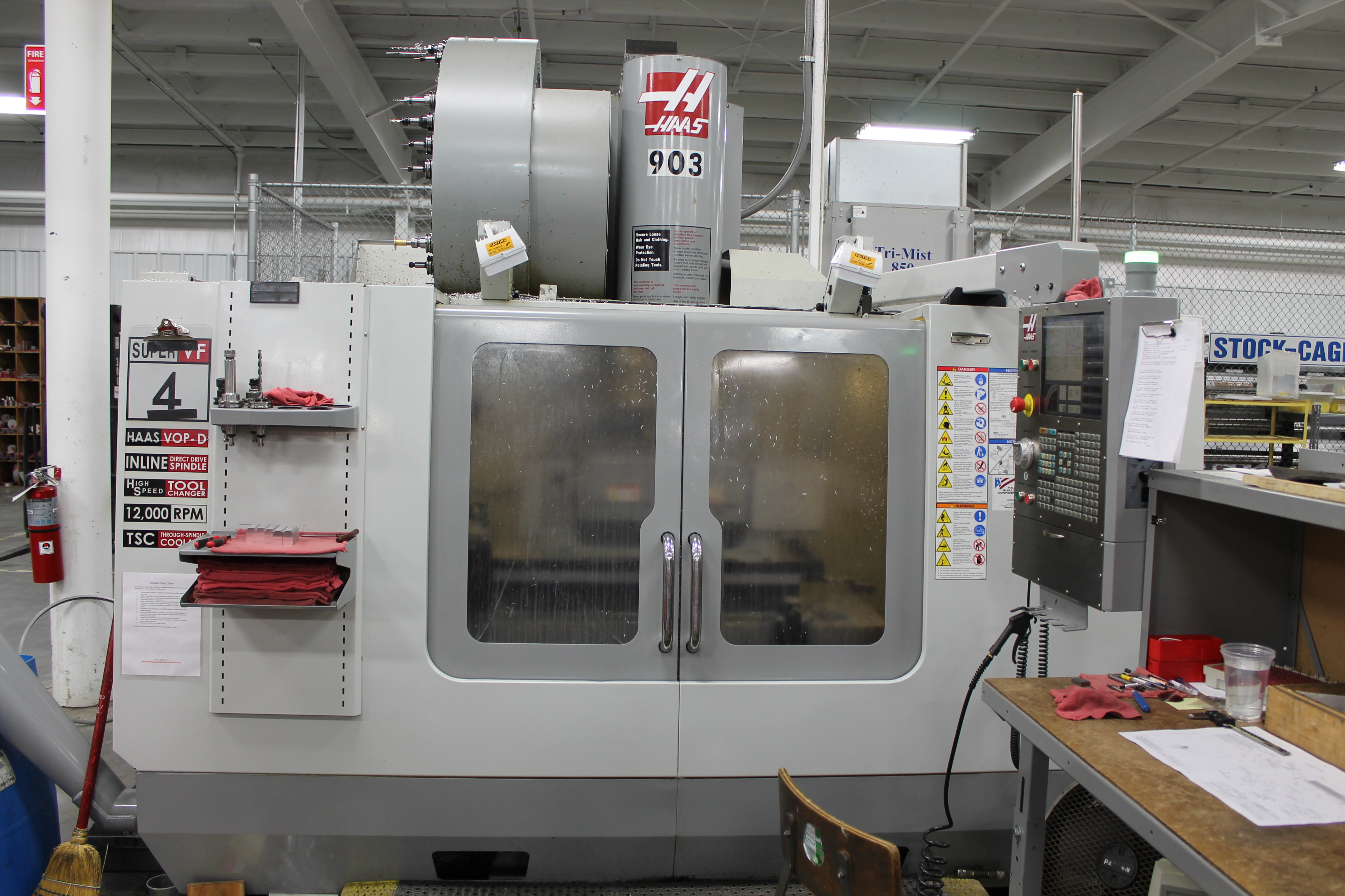 Haas VF-4SSAPC 2008 1