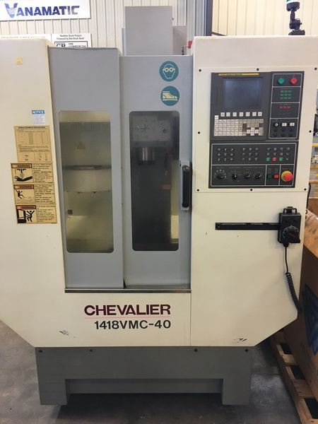 Used Vertical Machining Center For Sale Chevalier Smart Mini Mill 1418VMC 2011 2