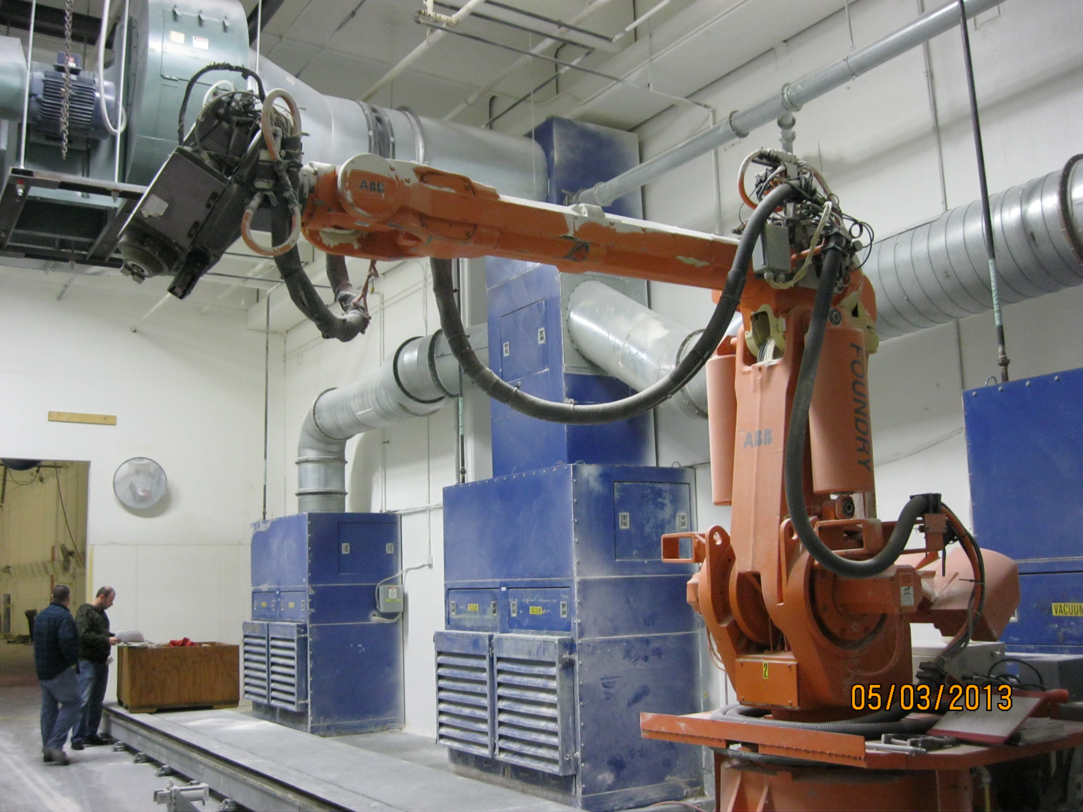 ABB Foundry IRB 6400 2003 2