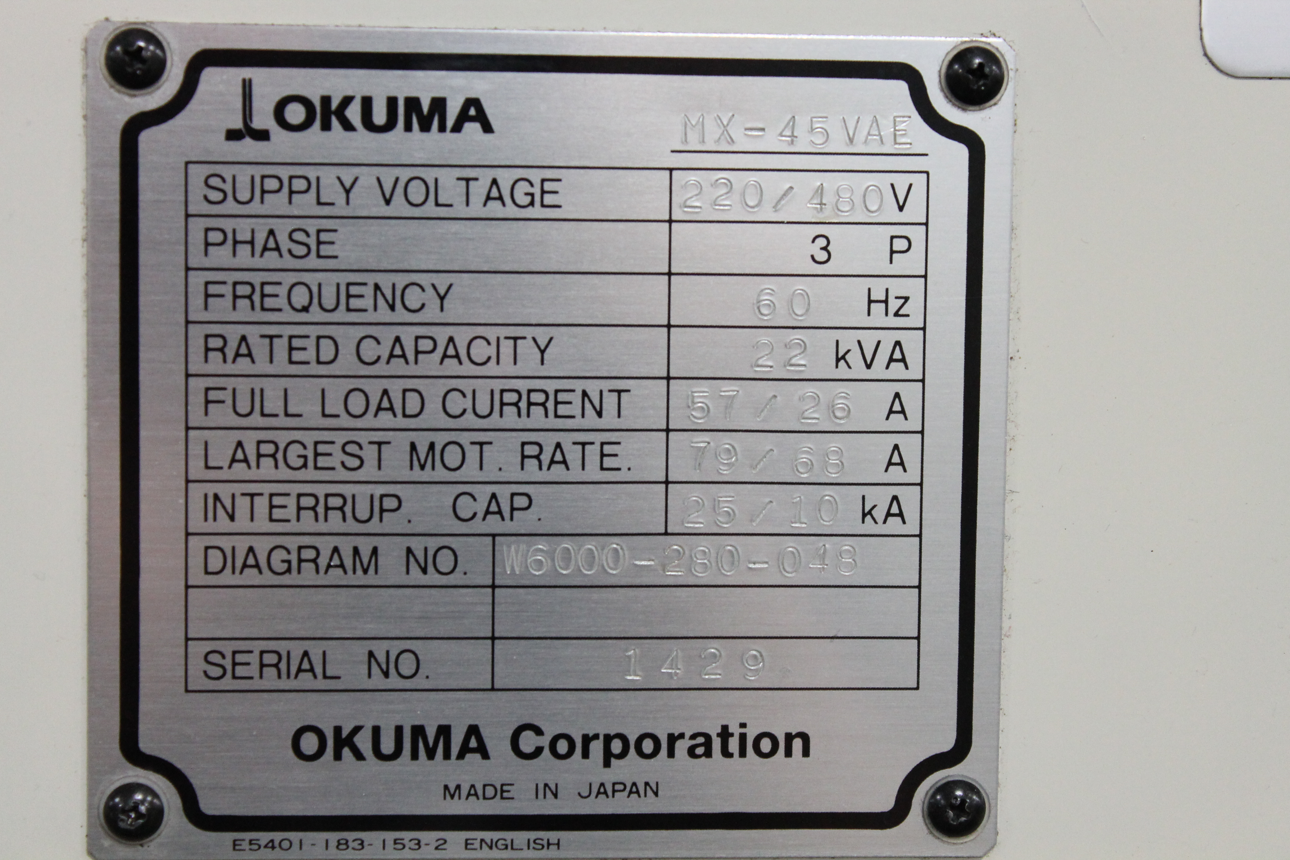 Okuma MX45VAE 2000 1