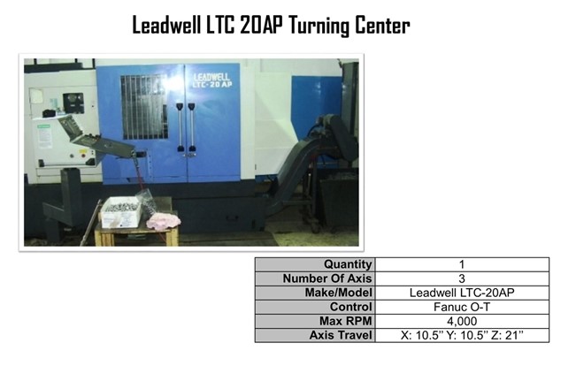 Leadwell LTC 20AP 1994 1