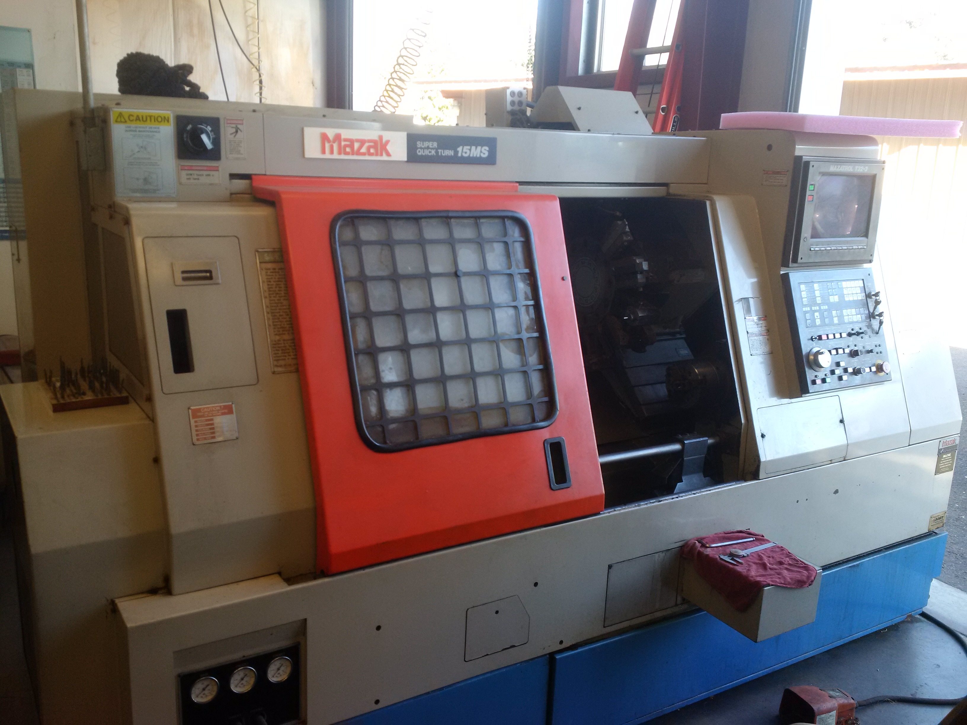 Mazak Super Quick Turn 15MS 1993 2