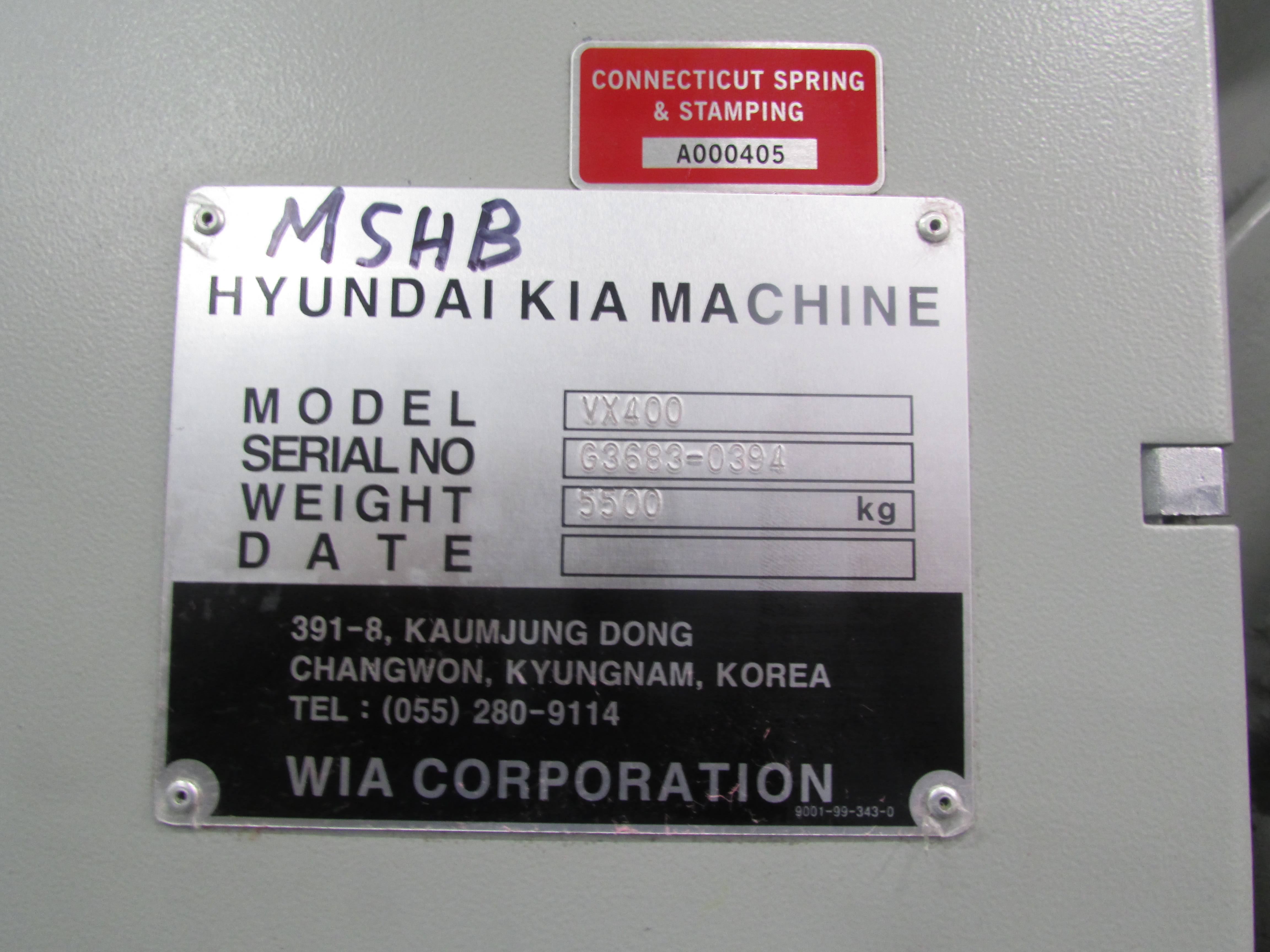 Hyundai KIA VX400 2010 2