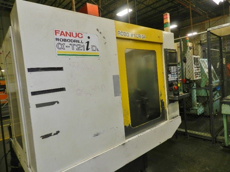 Fanuc Robodrill T21iDL 2004 2