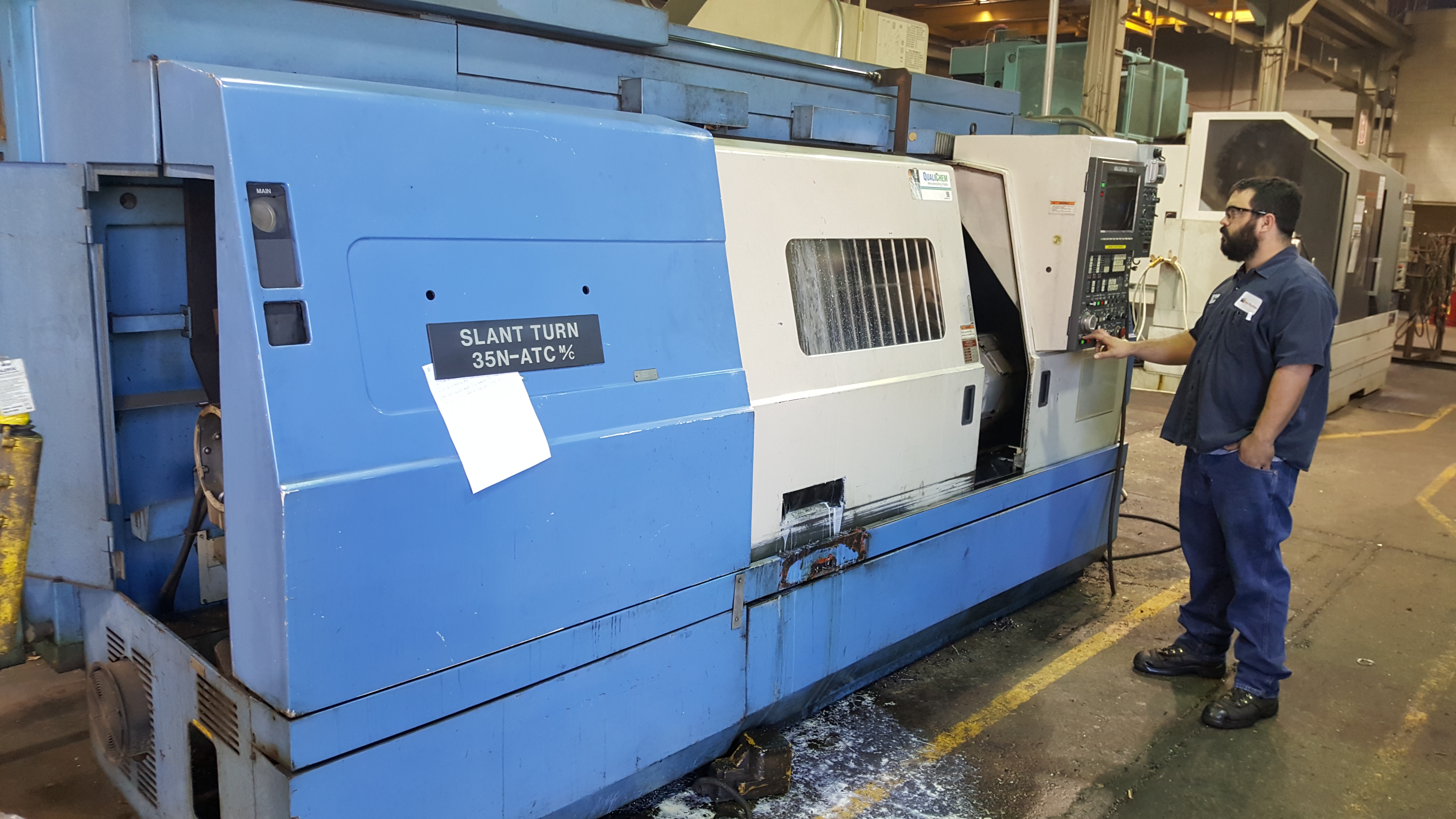 Mazak Slant Turn 35N 1990 2