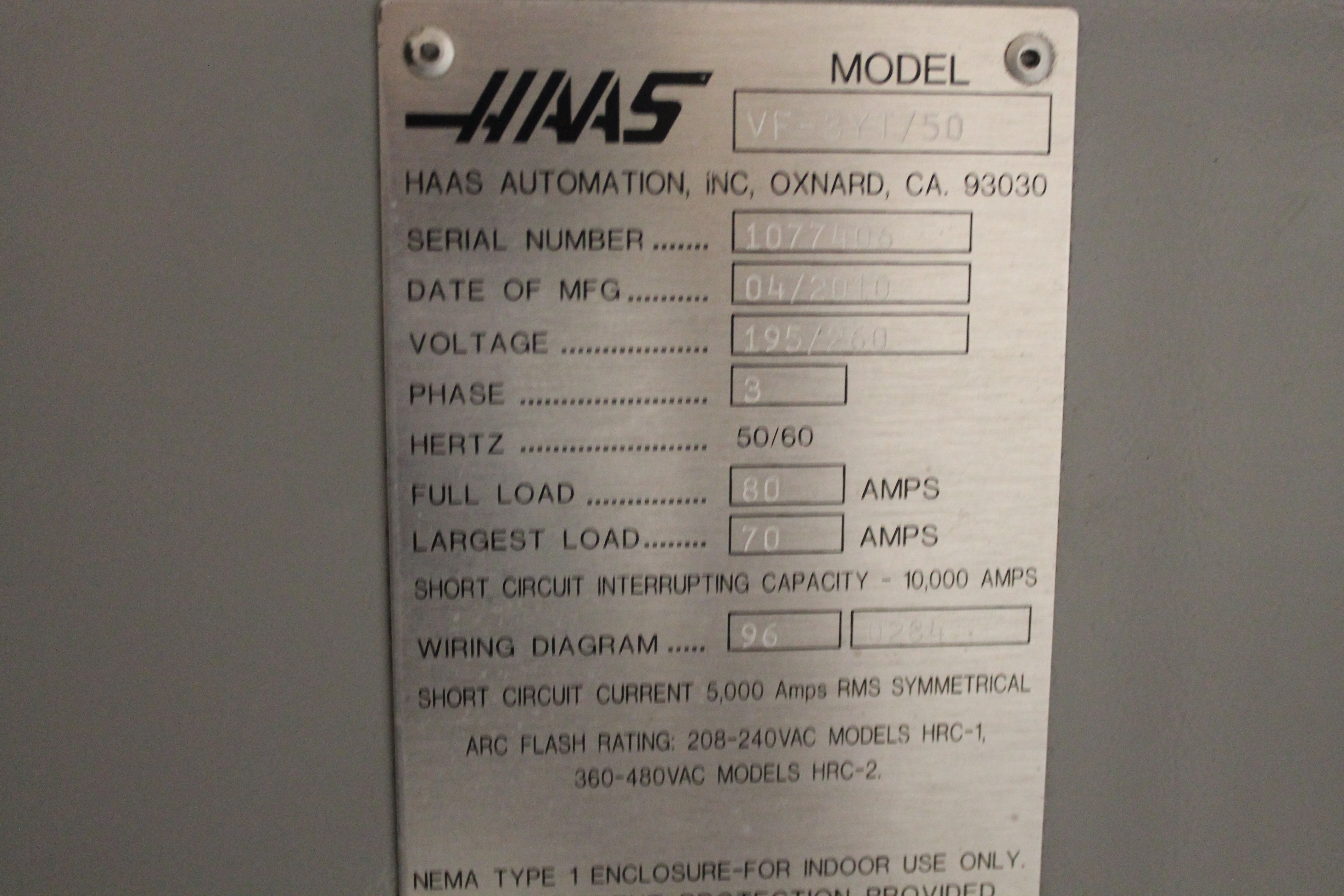 Haas VF-3YT 2010 2