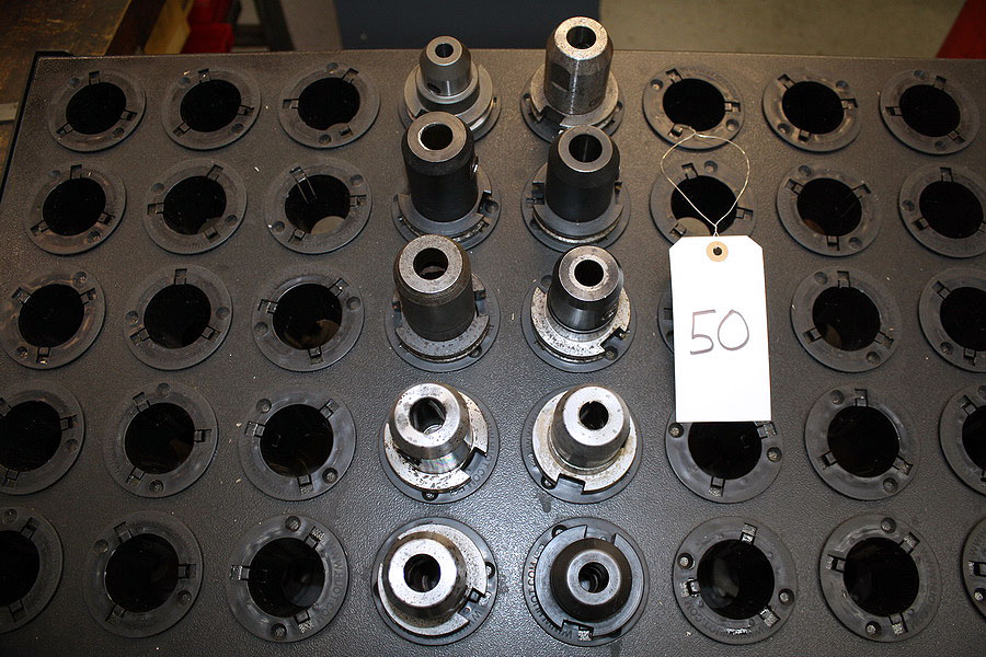 Lot 50 CAT 40 Tooling  2