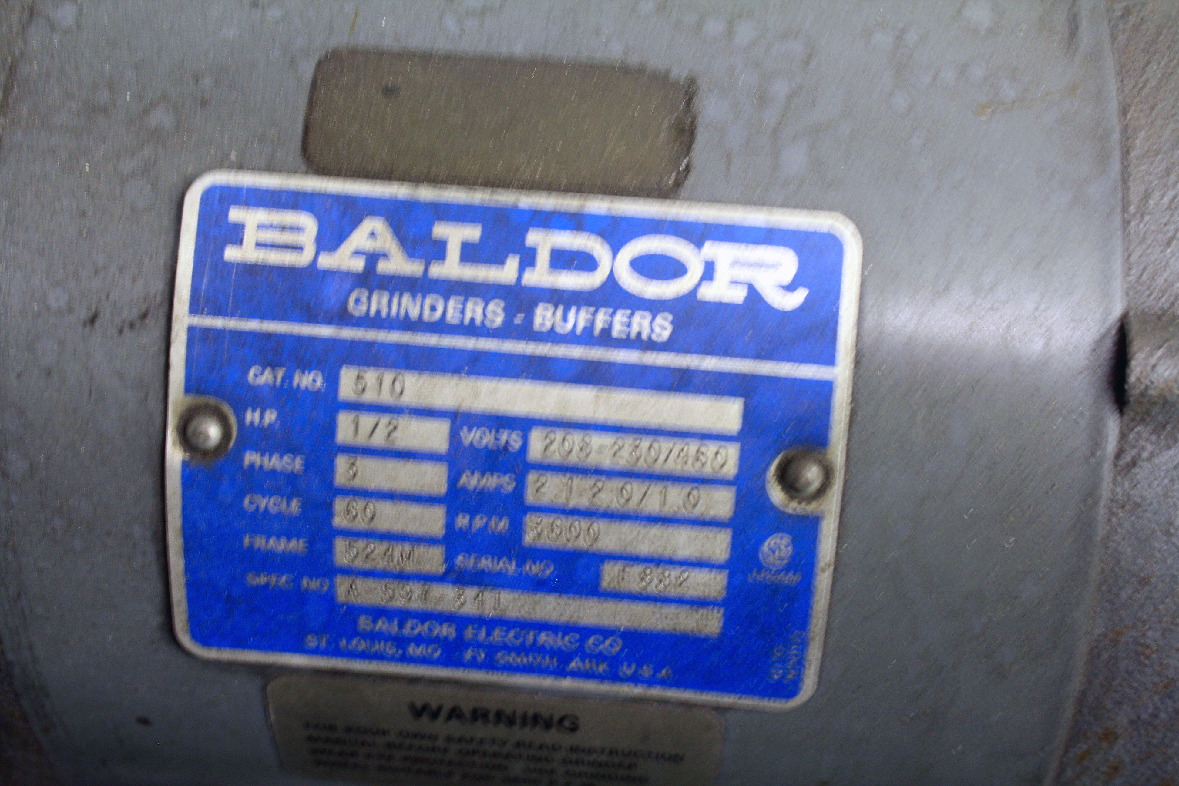 Baldor Grinder  2