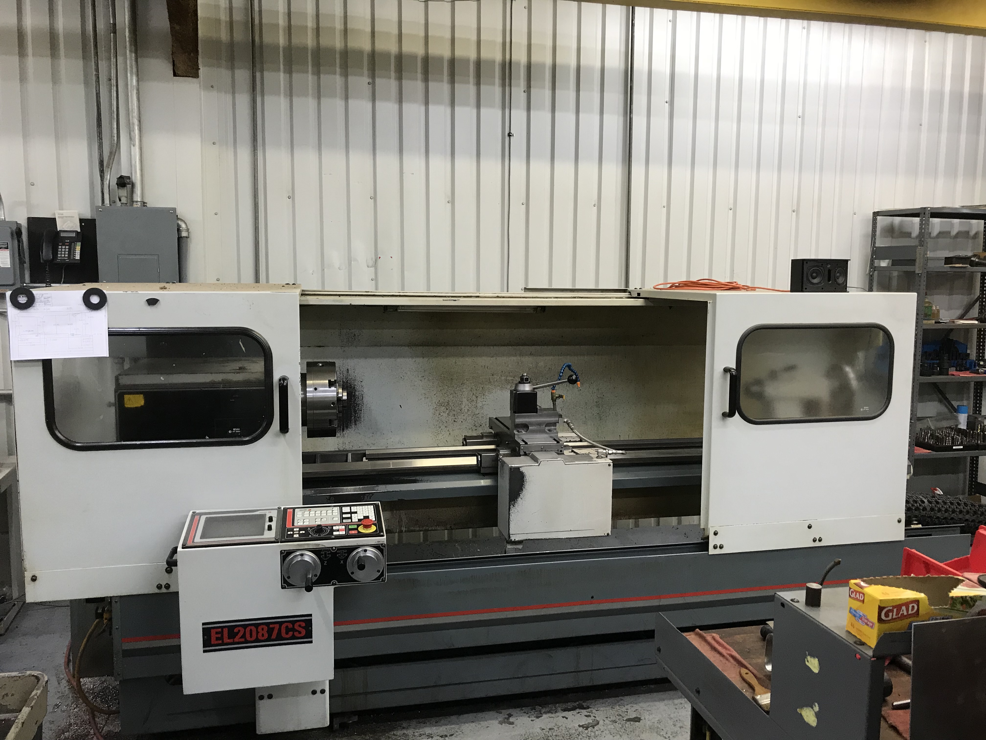 Clausing Metosa Autolathe EL2087CS 1998 2