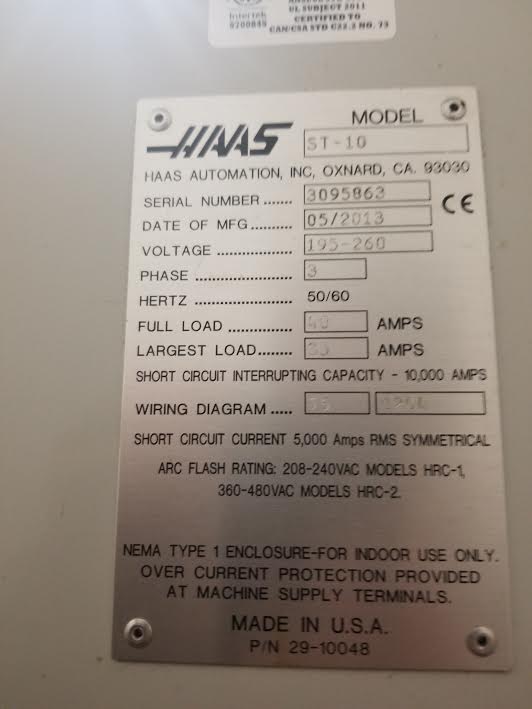 Haas ST10 2013 2