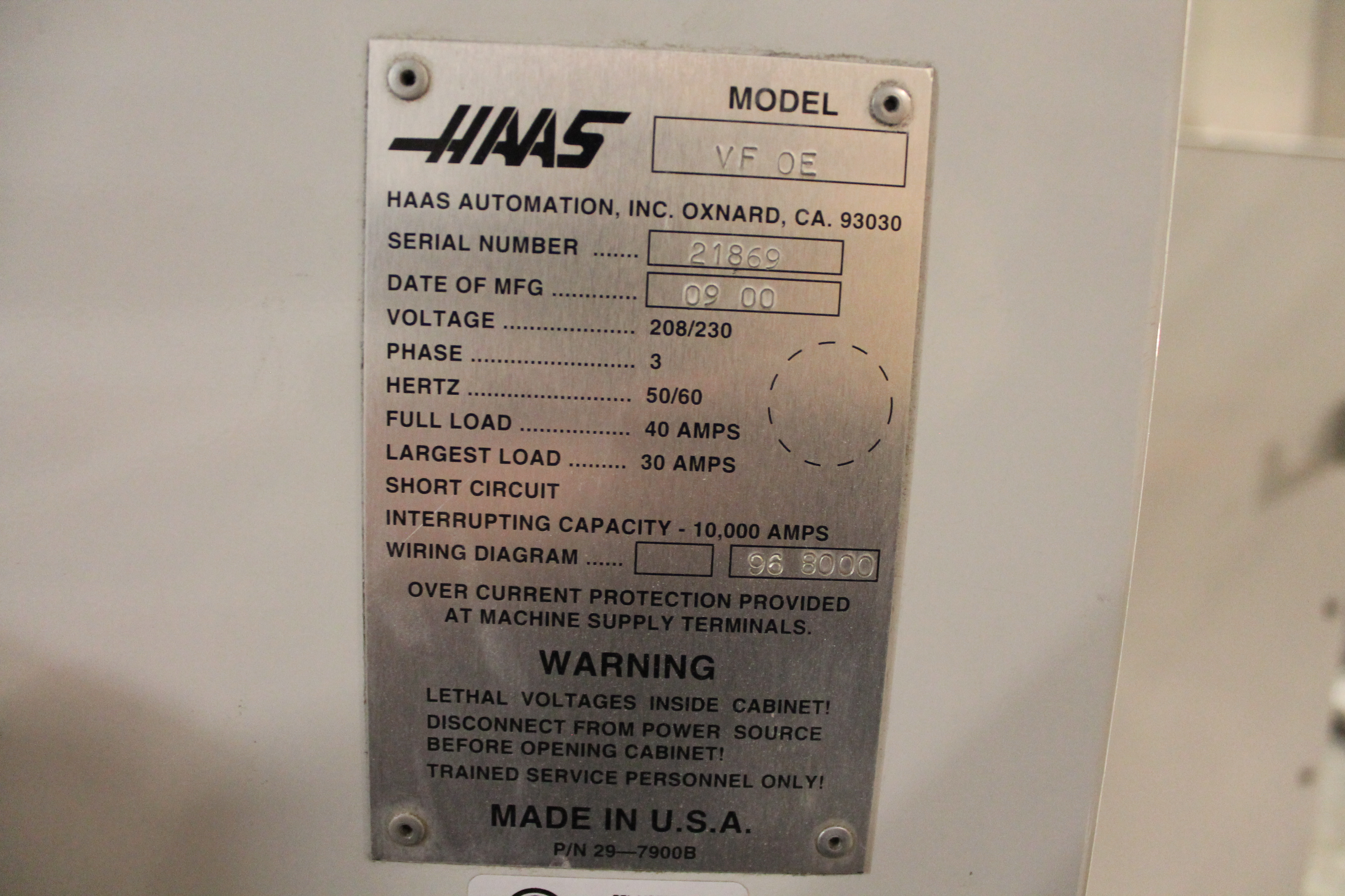 Haas VF-0E 2000 2
