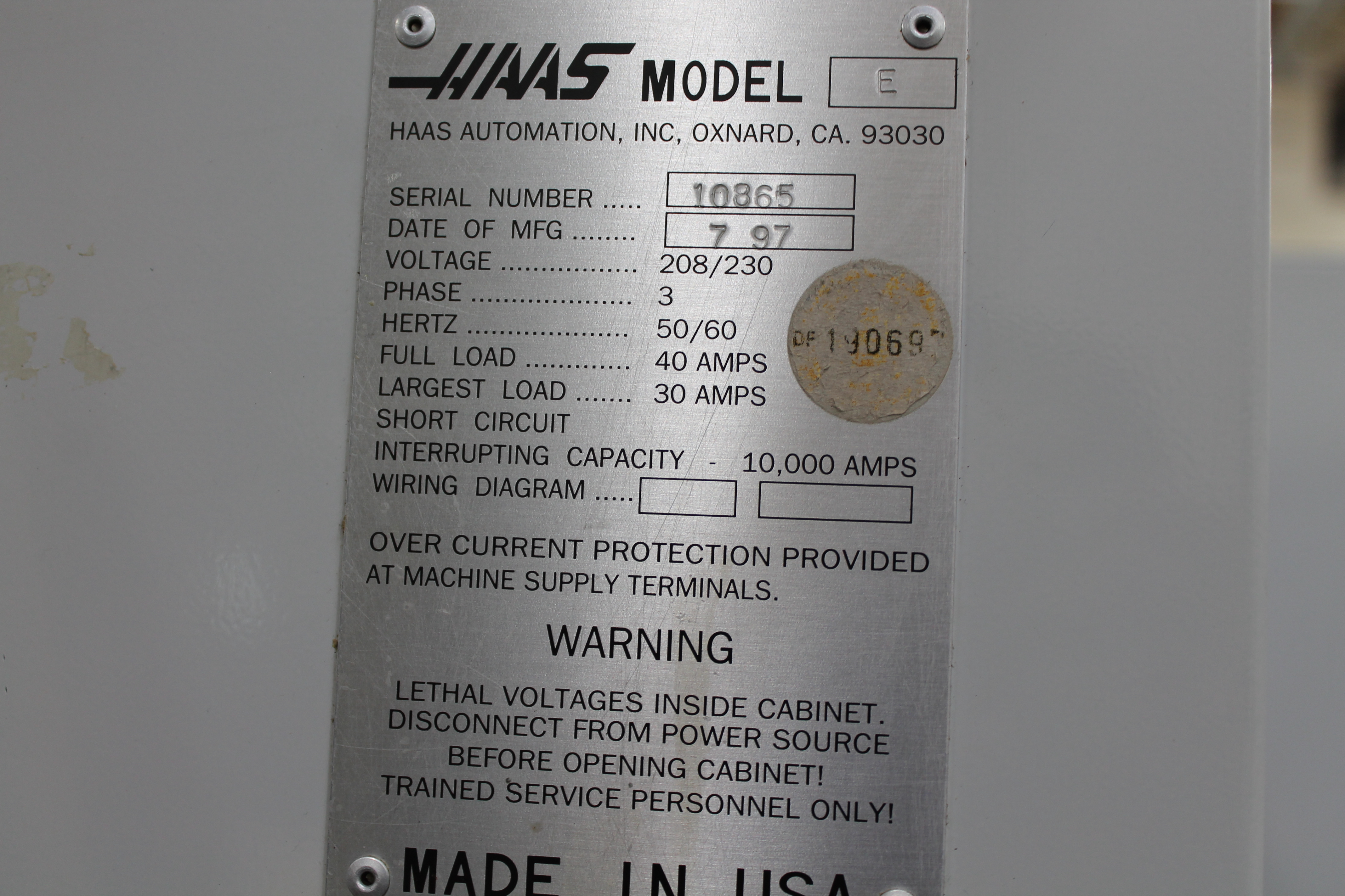 Haas VF-E 07/1997 2