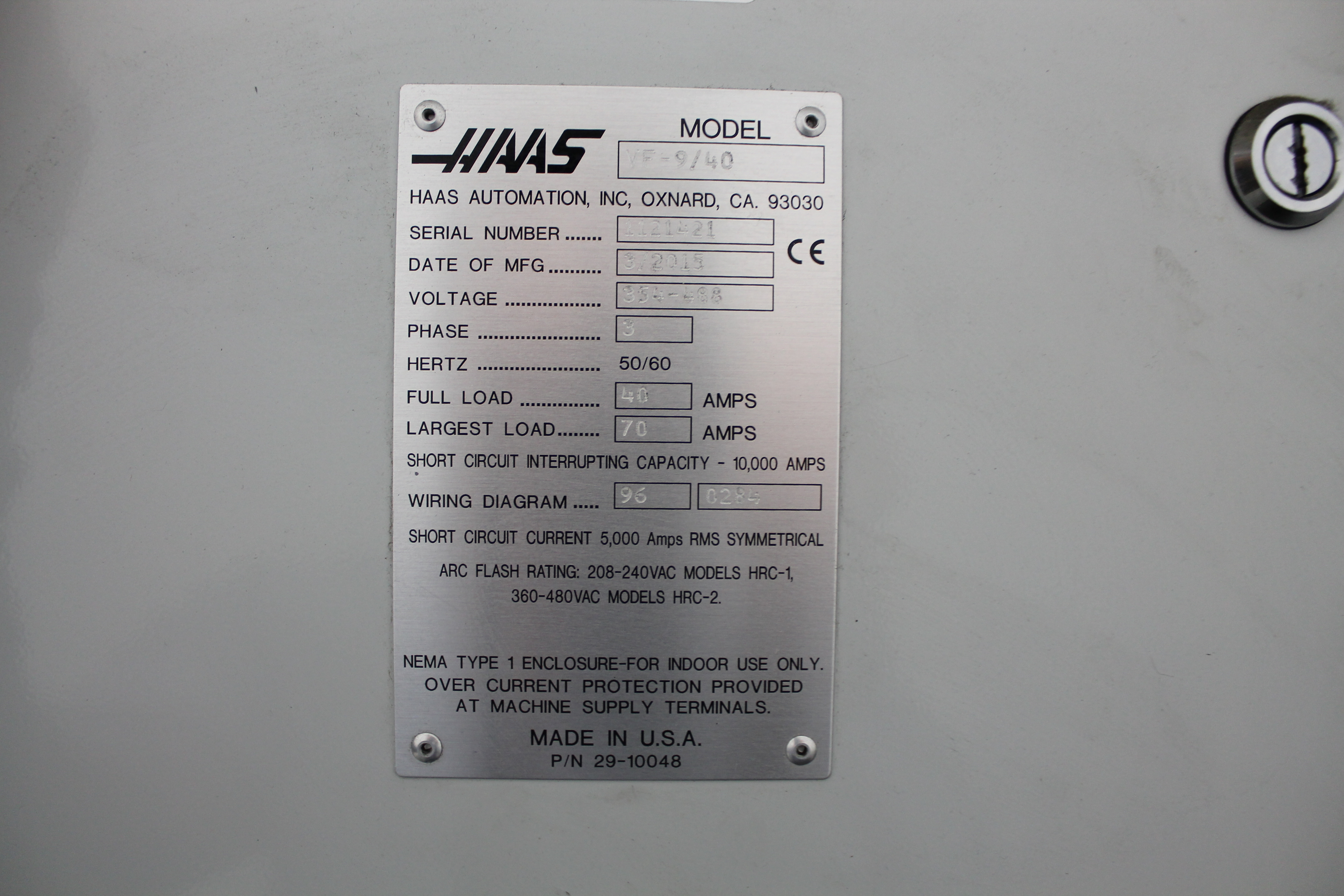 Haas VF-9 /40 2015 2