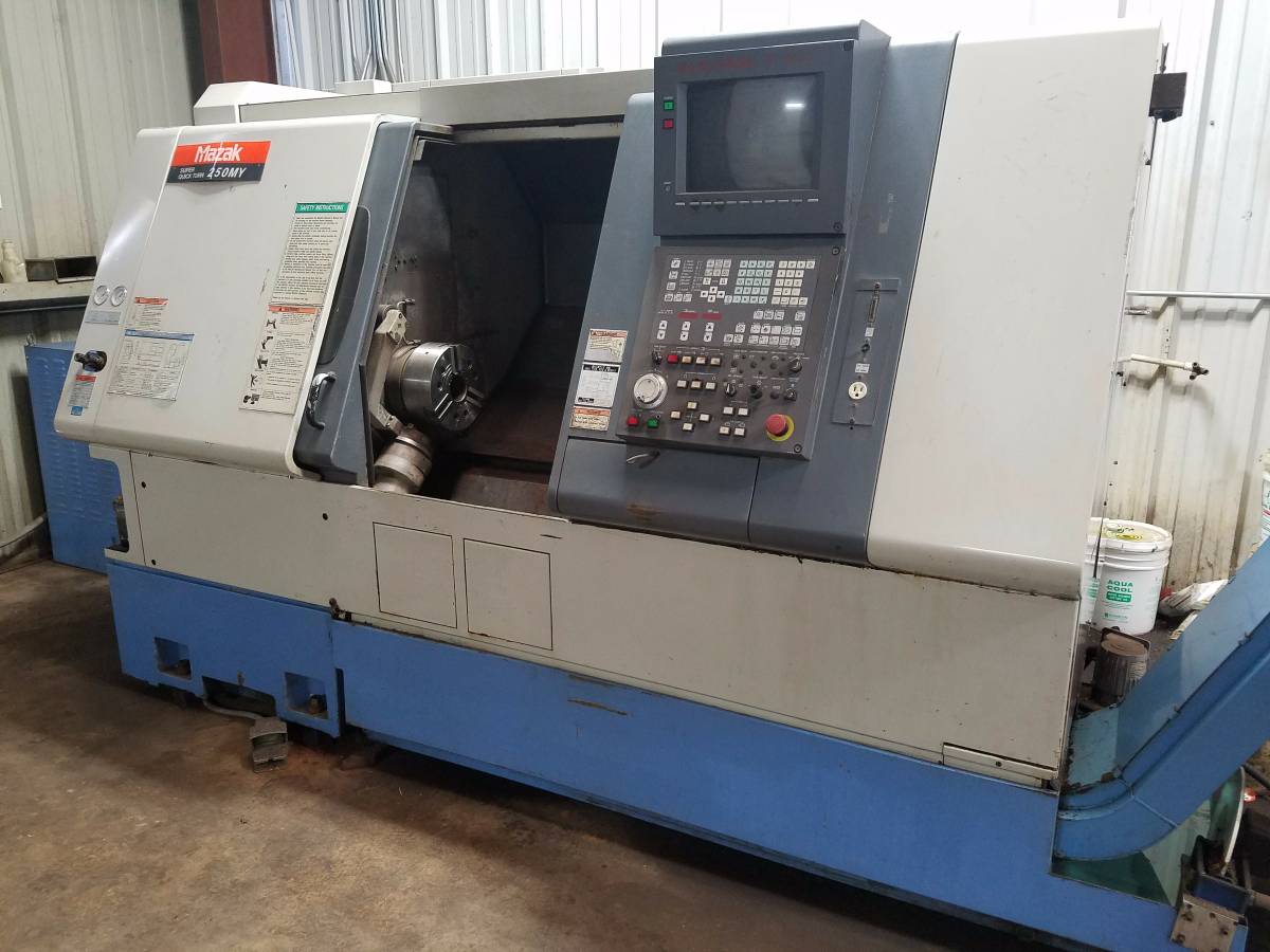 5 Axis Lathe Mazak SQT250MY 1998 1
