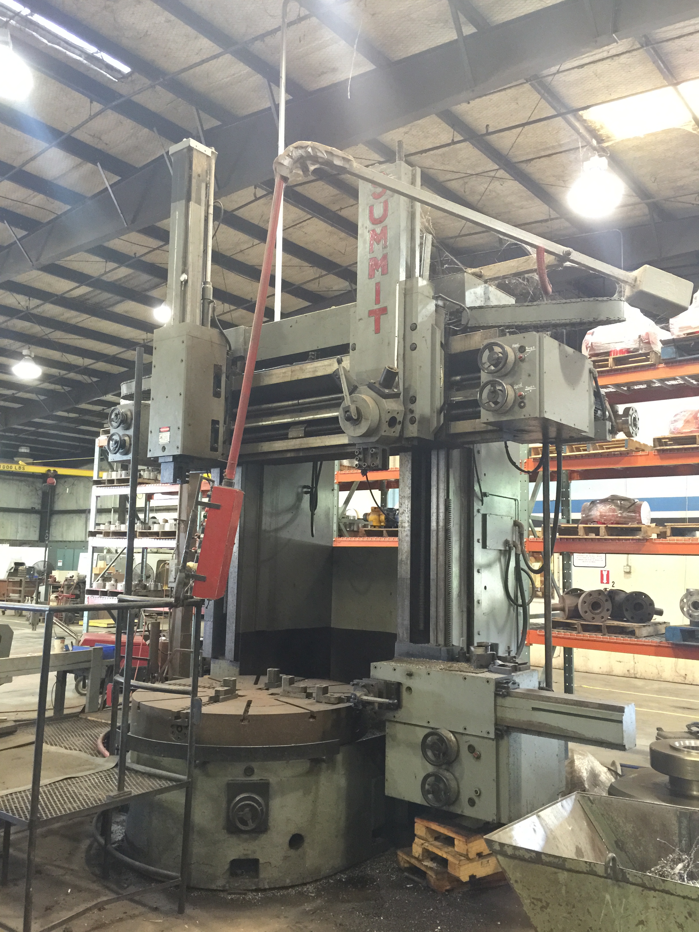 Vertical Boring Mill Summit 59 Inch  1