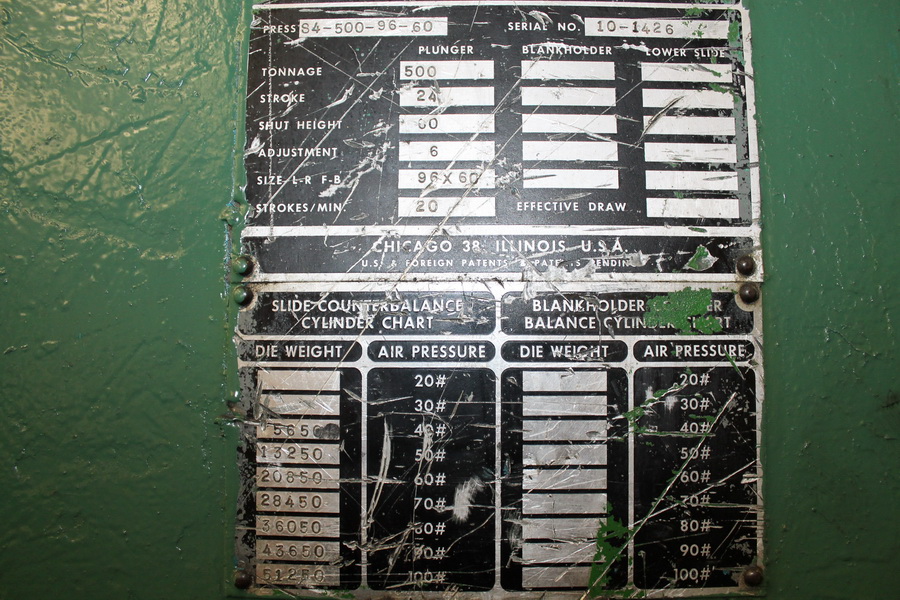 Straightside Press  Clearing S4-500-96-60 1962 1