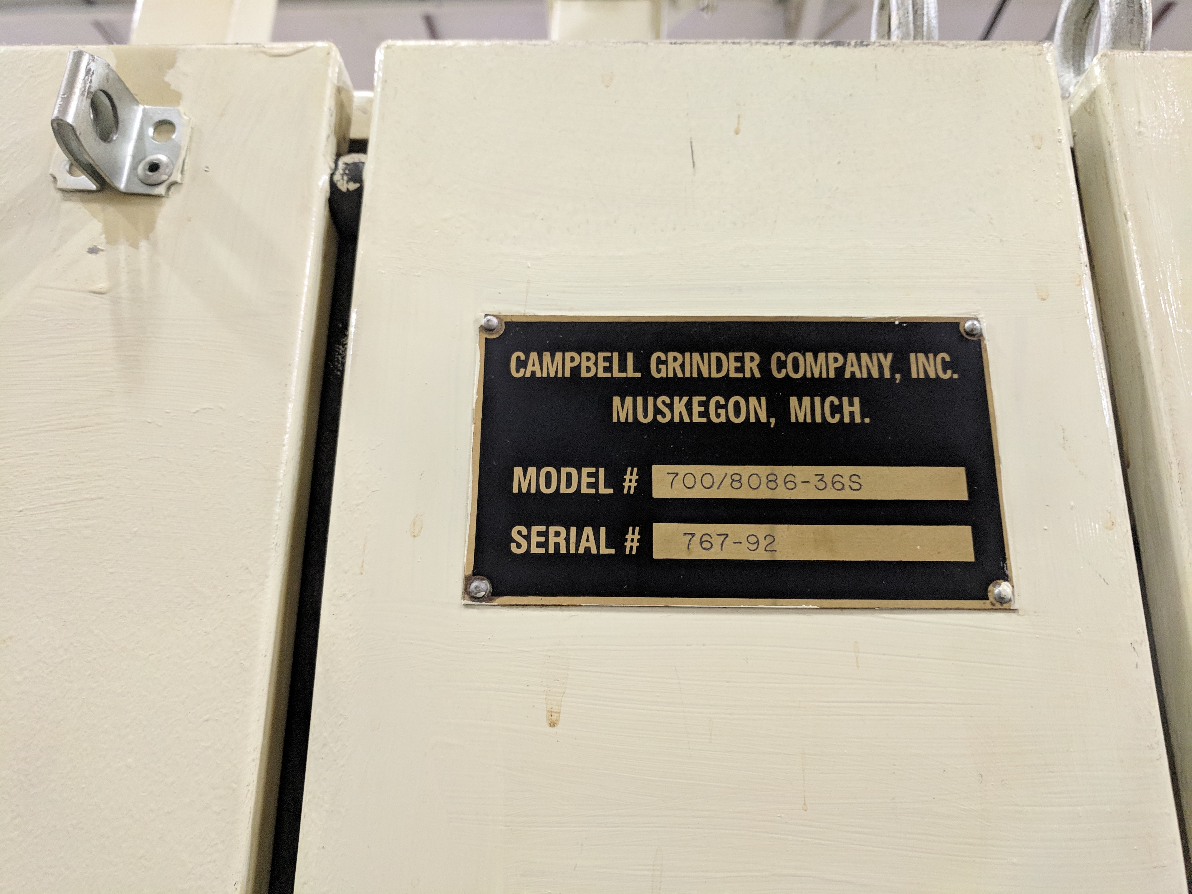 Vertical Grinder Campbell 700/8086-36S 2000 2