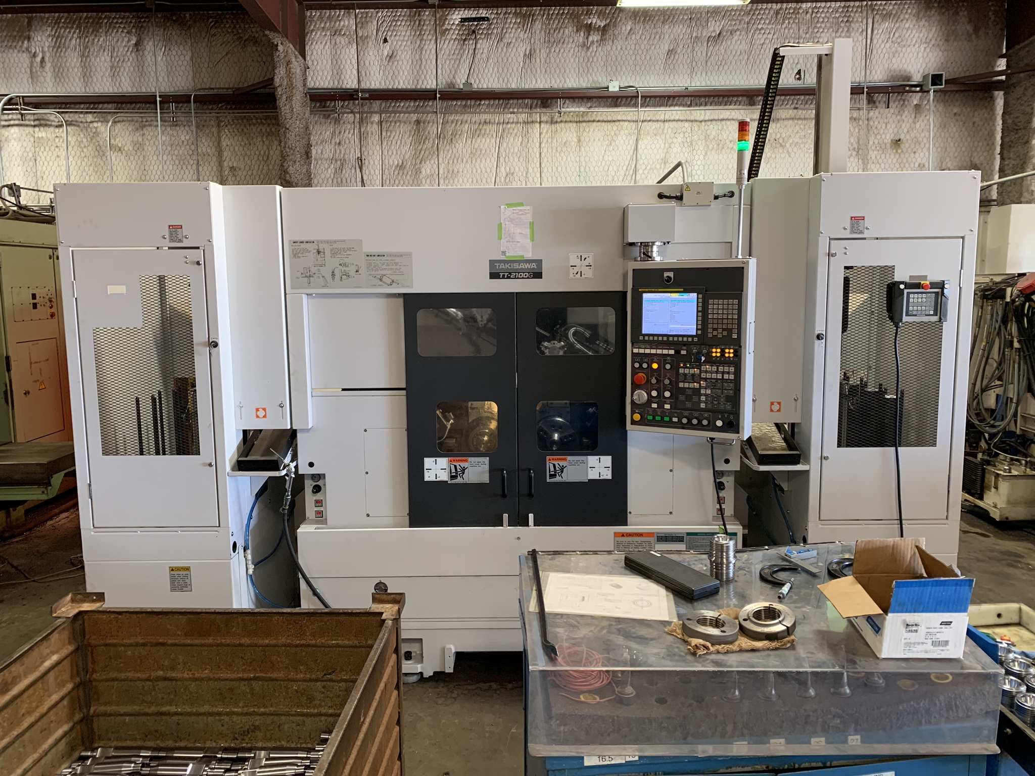 Dual Spindle Lathe Takisawa TT-2100G 2018 1