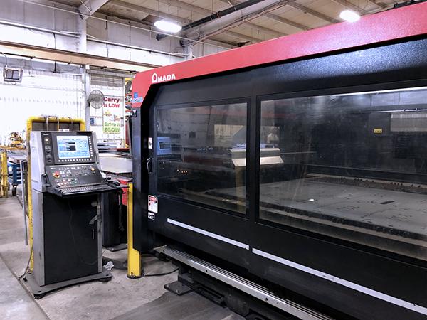 Laser Cutting Machine Amada FOM2-4222NT 2012 1