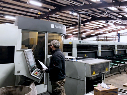 Laser Cutting Machine BLM Adige LT8 2014 1