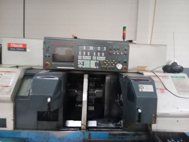 CNC Multi-Spindle Lathe Mazak Dual Turn 20 1996 1