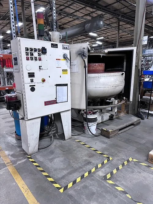 Almco OR-23V Round Bowl Vibratory Finishing Machine_3695289