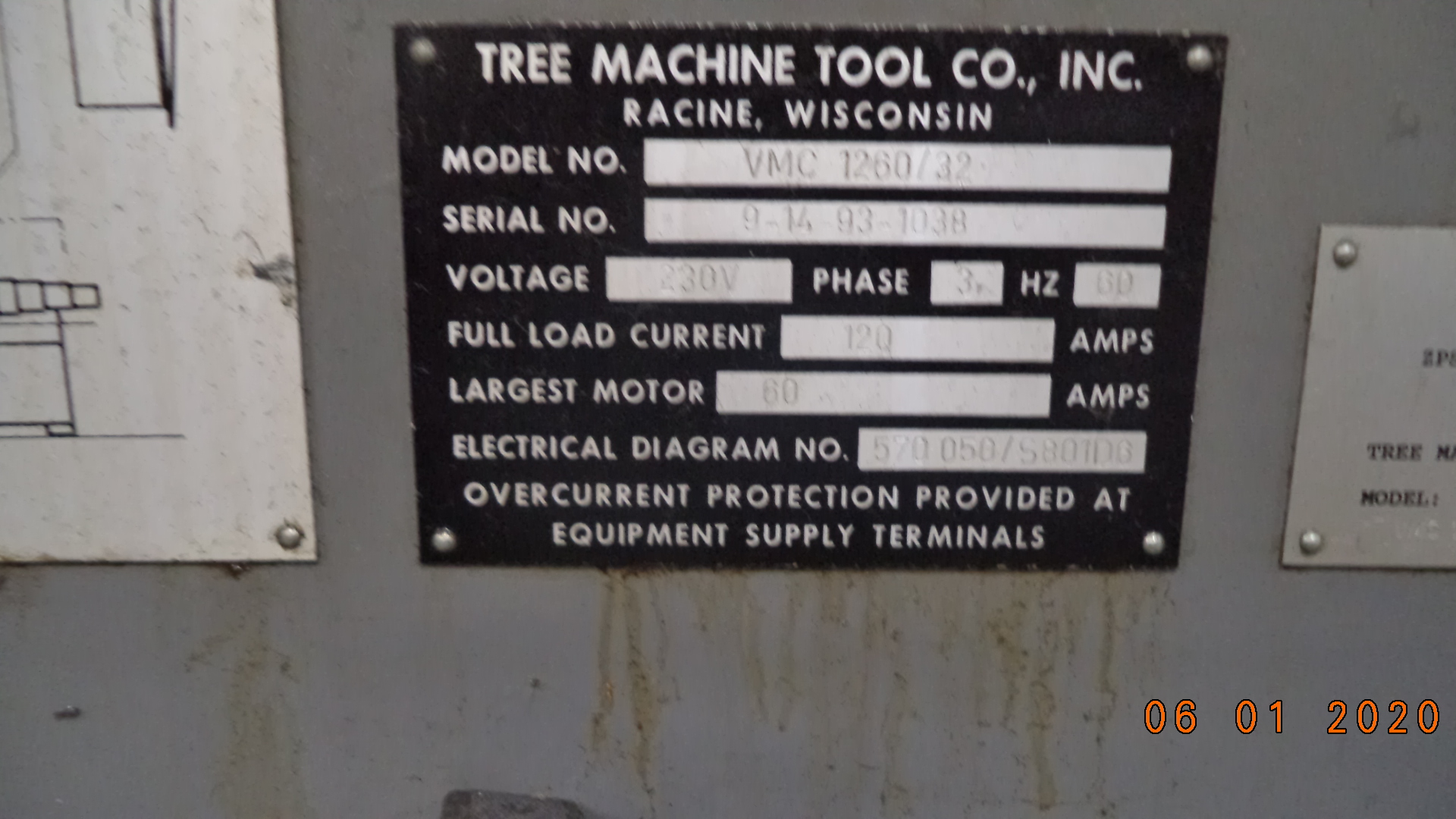 Tree VMC 1260 1998 1