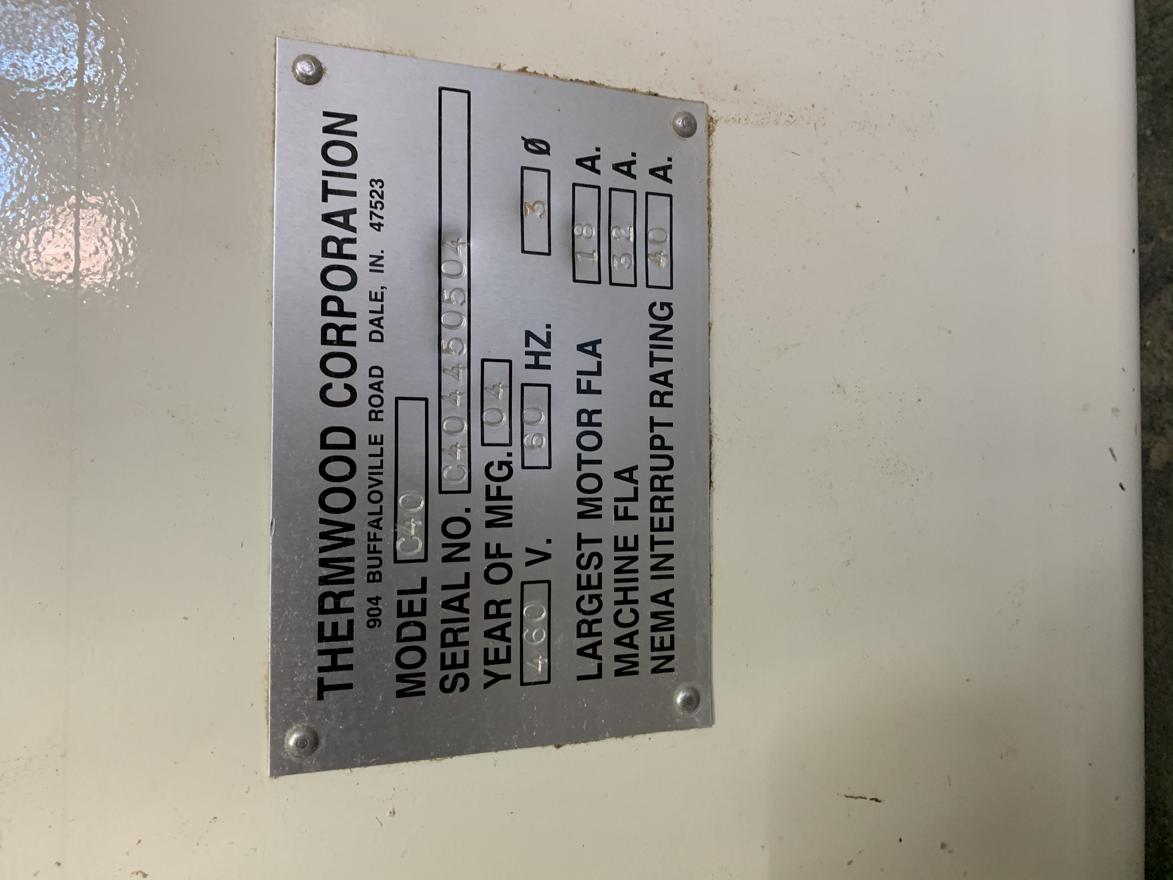 Thermwood C40 2004 1