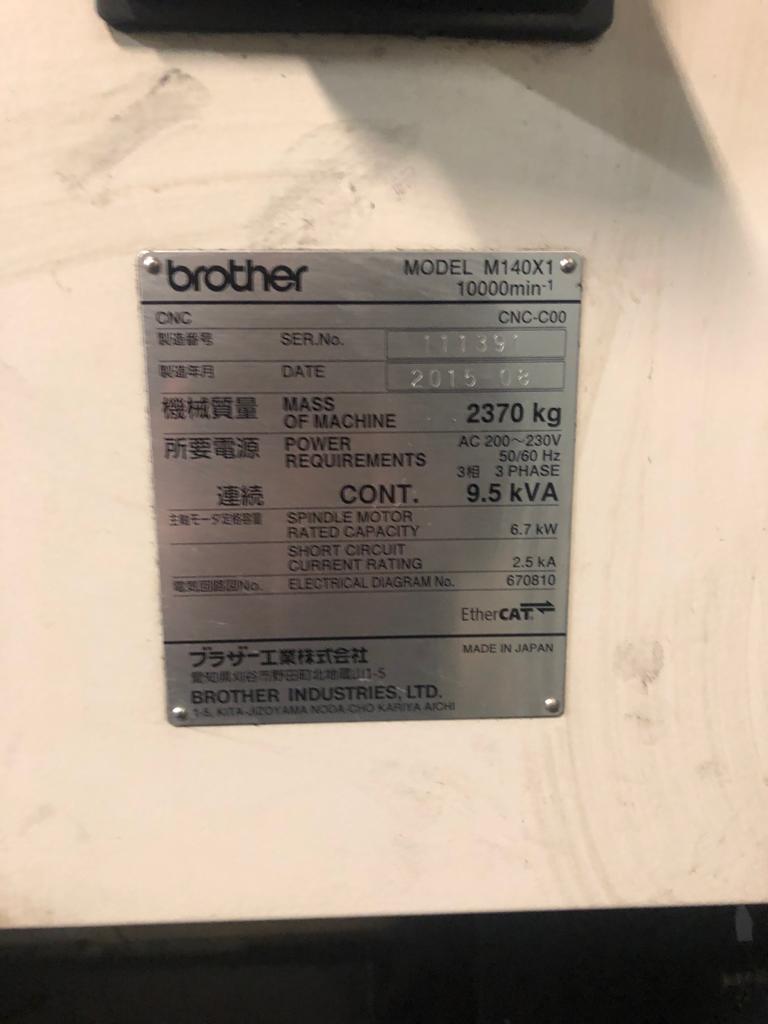 Brother Speedio M140 X1 2015 1