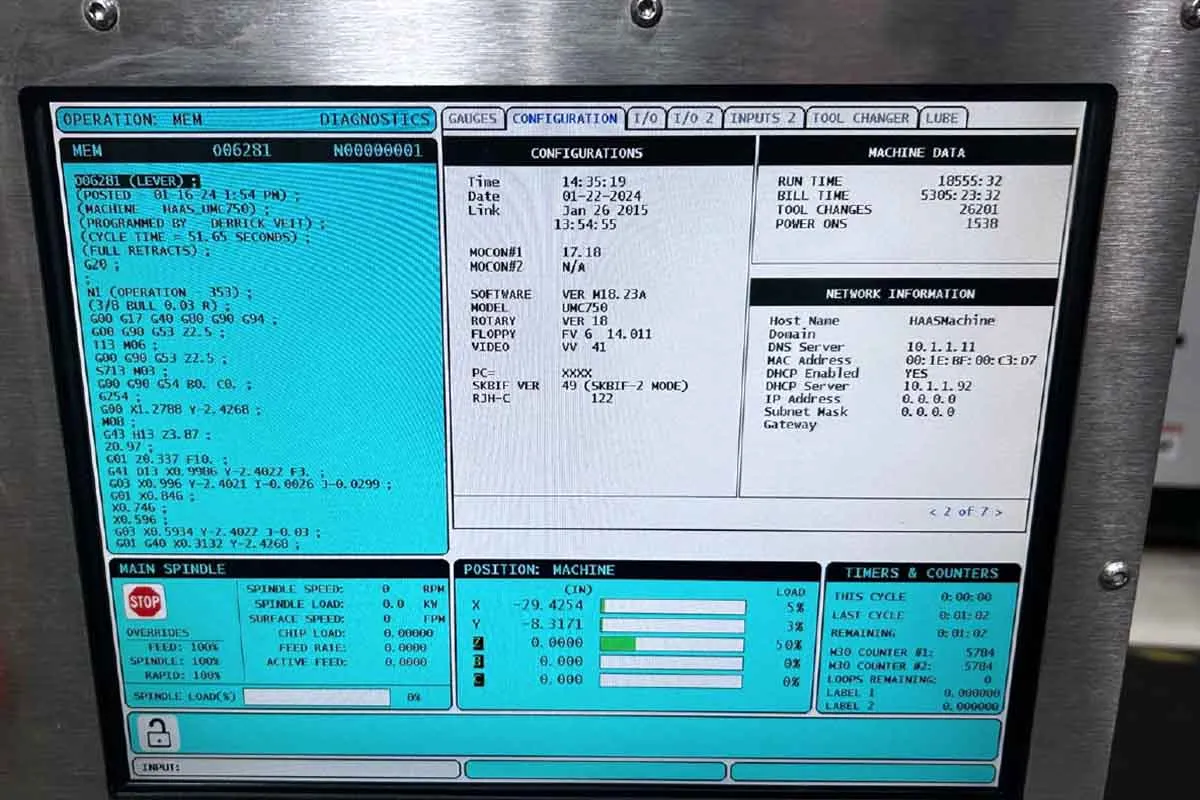 Haas UMC-750 2013 10
