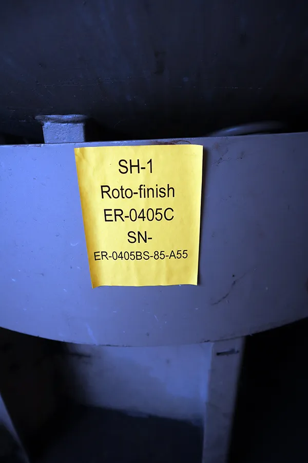 Roto-Finish 10 cubic feet  17