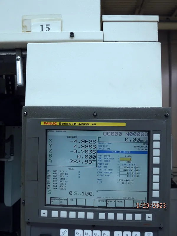 Fanuc A-T21iEL 2005 6