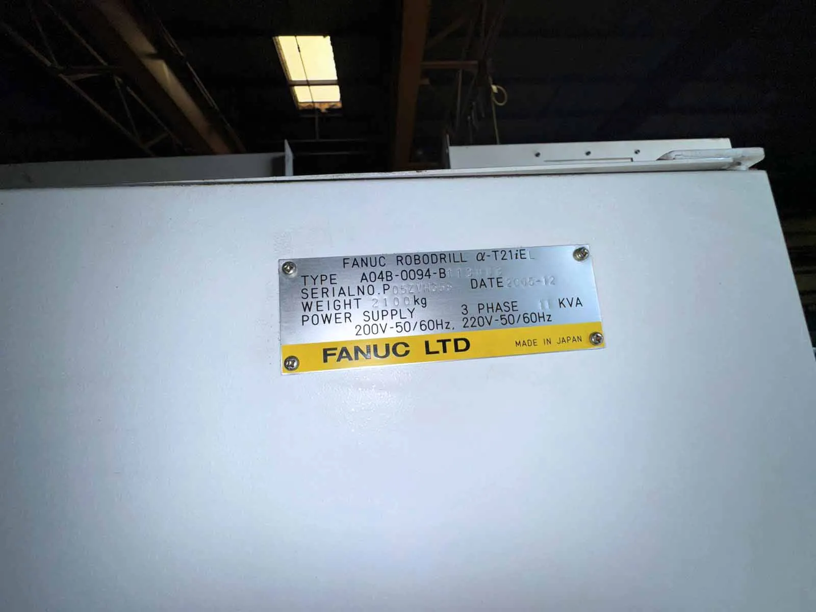 Fanuc A-T21iEL 2005 17