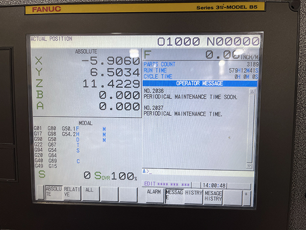 Fanuc RoboDrill aD21LiB5adv 2020 1
