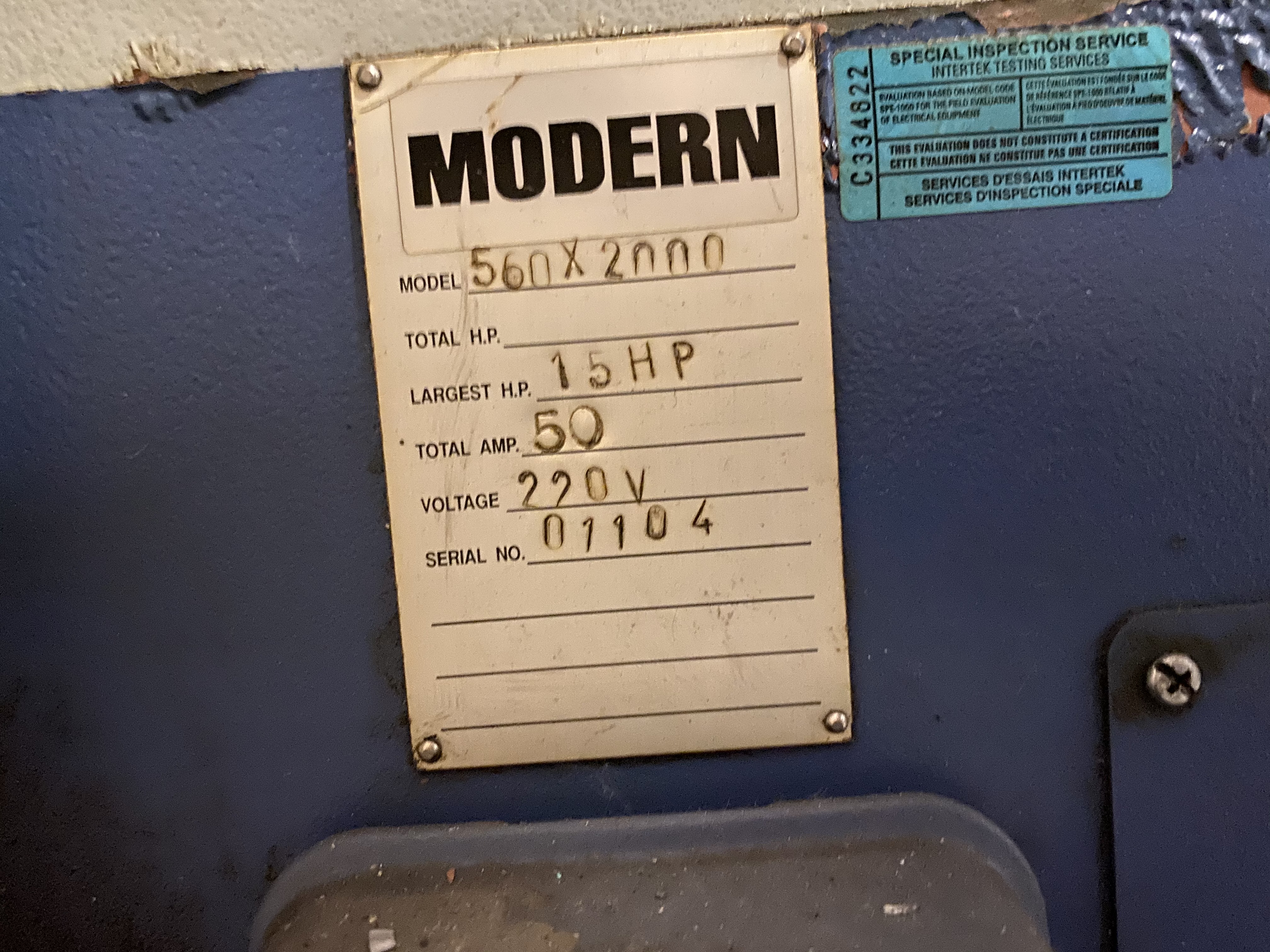 Modern Tool 560 x 2000  1