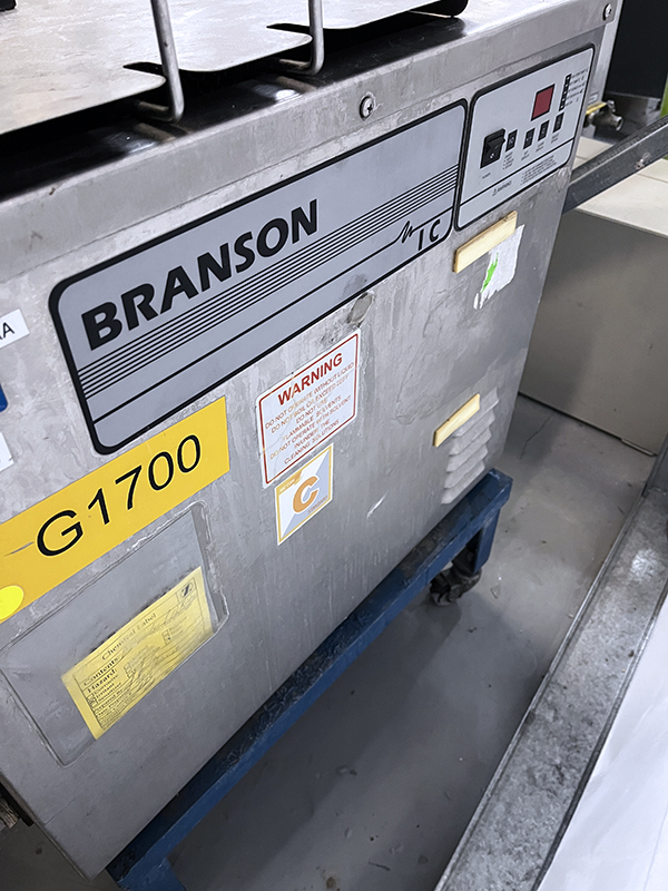 Branson Ultrasonic Cleaner  1