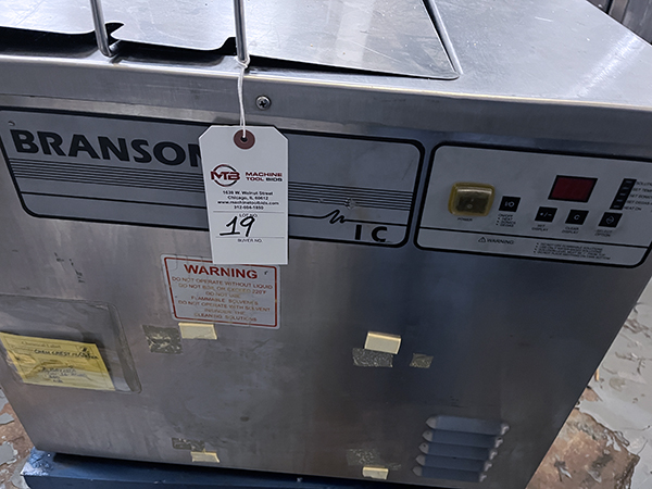 Branson Ultrasonic Cleaner  1