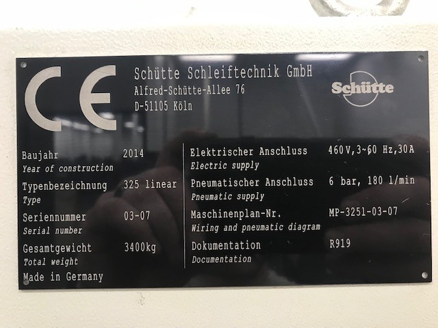 Schutte 325 Linear 2014 1