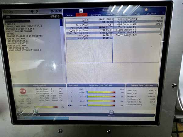 Haas VF-2SS 2021 13