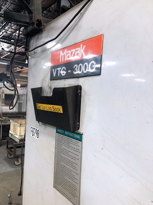 Mazak VTC-300C 2000 1